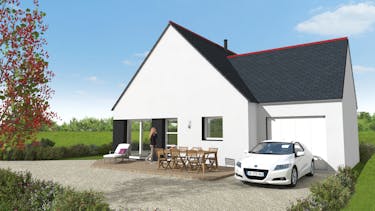 Maison plain pied traditionnelle: MT33