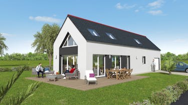 Maison plain pied traditionnelle: MT32