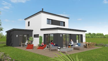 Maison à étage contemporaine: MC09