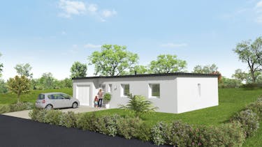 Maison plain pied contemporaine: MC31