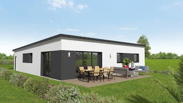 Maison plain pied contemporaine: MC27