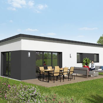 Maison plain pied contemporaine: MC27