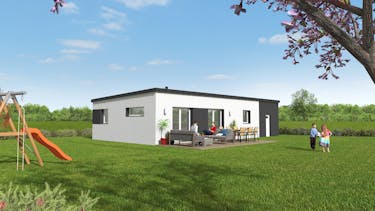 Maison plain pied contemporaine: MC24