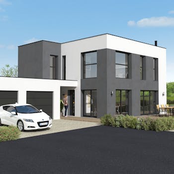 Maison contemporaine à étage: MC01