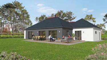 Maison plain pied traditionnelle: MT30