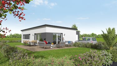 Maison plain pied contemporaine: MC26