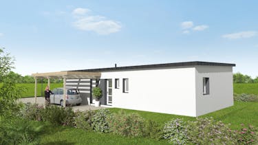 Maison plain pied contemporaine: MC30