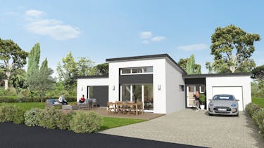 Maison plain pied contemporaine: MC29