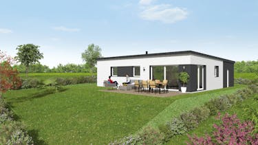 Maison plain pied contemporaine: MC21