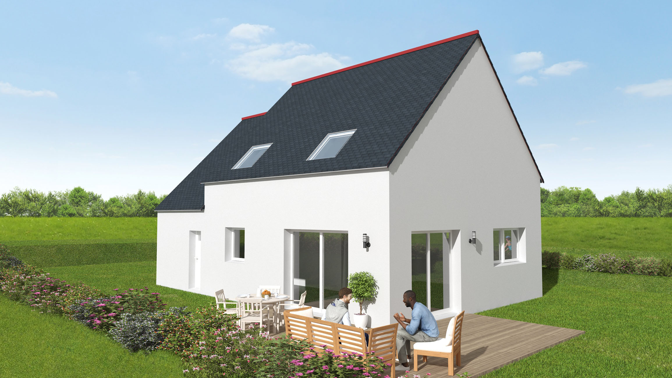 Maison à étage traditionnel: MT01