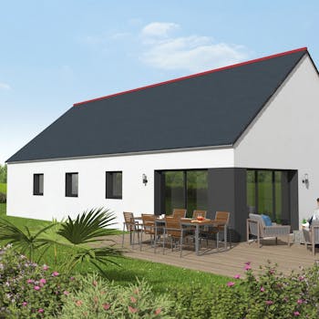Maison plain pied traditionnelle: MT31
