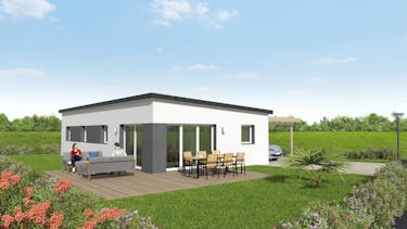 Maison plain pied contemporaine: MC30