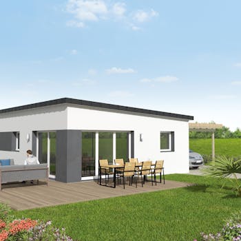 Maison plain pied contemporaine: MC30