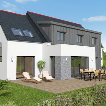 Maison à étage traditionnelle: MT16