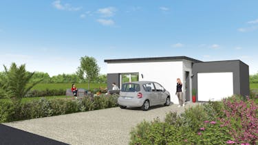 Maison plain pied contemporaine: MC26