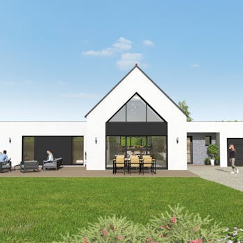 Maison plain pied traditionnelle: MT28