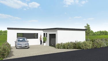 Maison plain pied contemporaine: MC27