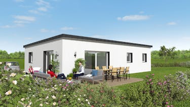 Maison plain pied contemporaine: MC22