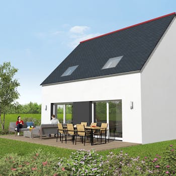 Maison à étage traditionnelle: MT13