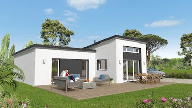 Maison plain pied contemporaine: MC29