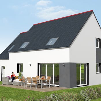 Maison à étage traditionnel: MT06