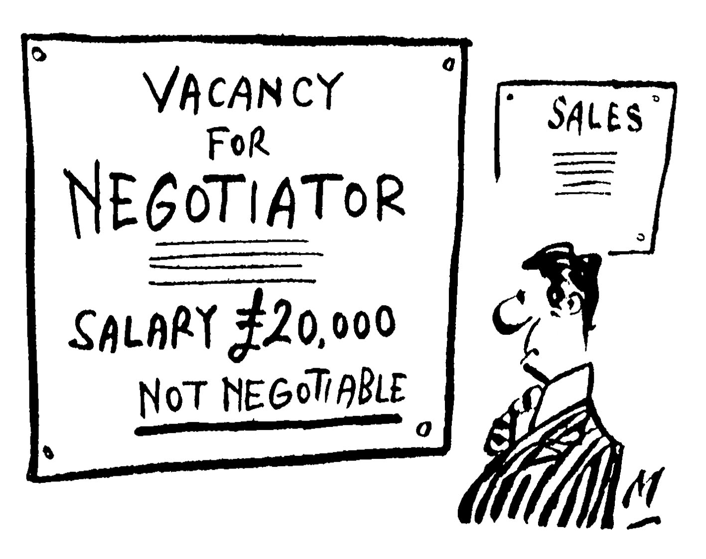 Negotiating the Offer