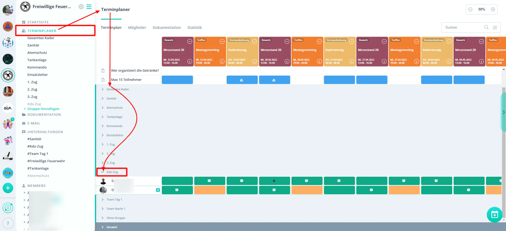 Terminplanung 🗓️ • Gumb