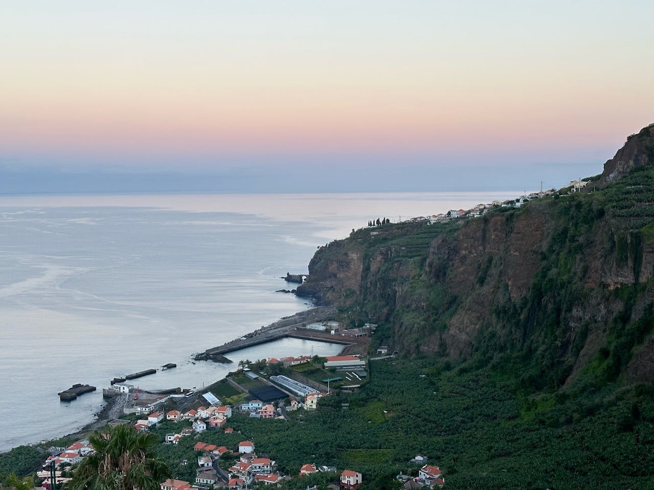 The View from our AirBnB, The Indigo Star House