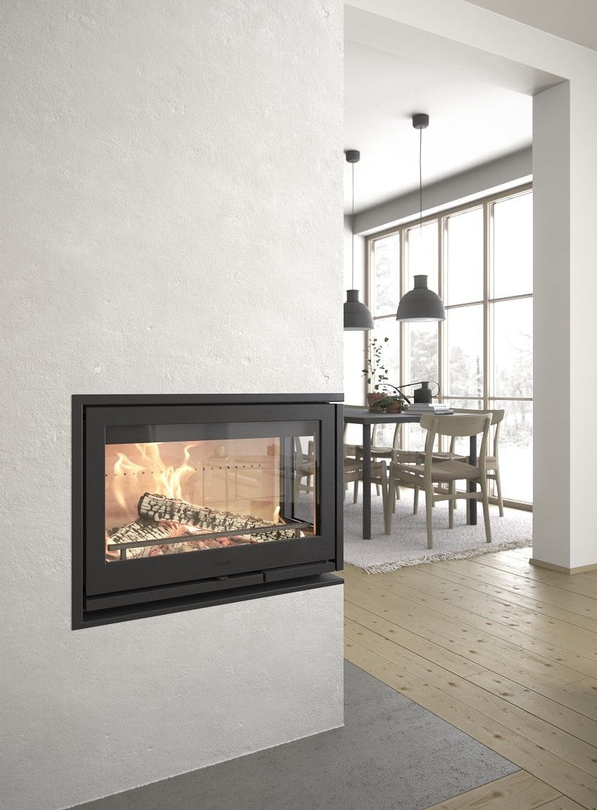 installatie van een inzethaard