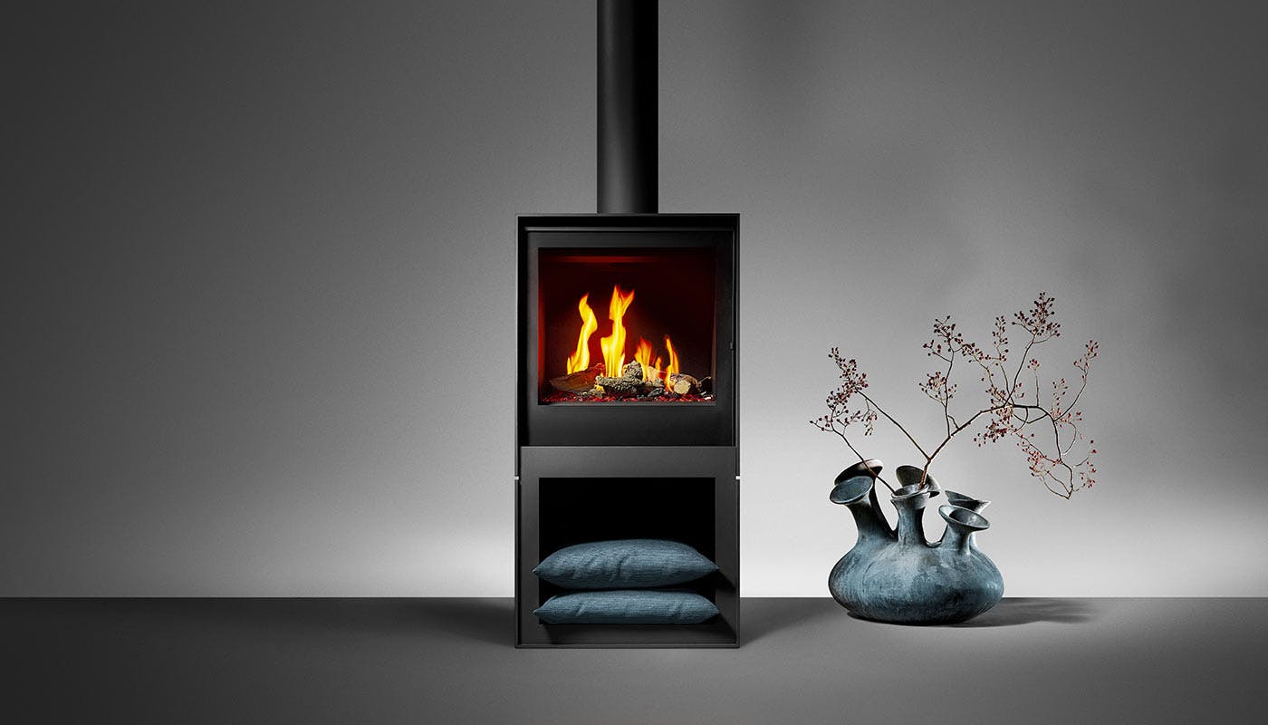 warmte van een gashaard