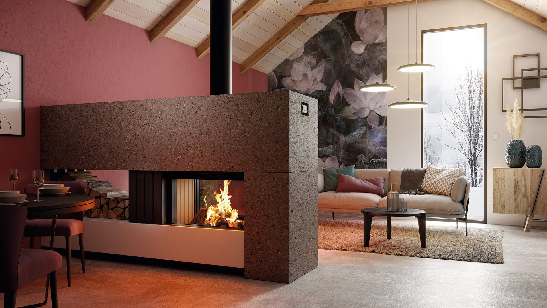 betekenis rendement bij een haard