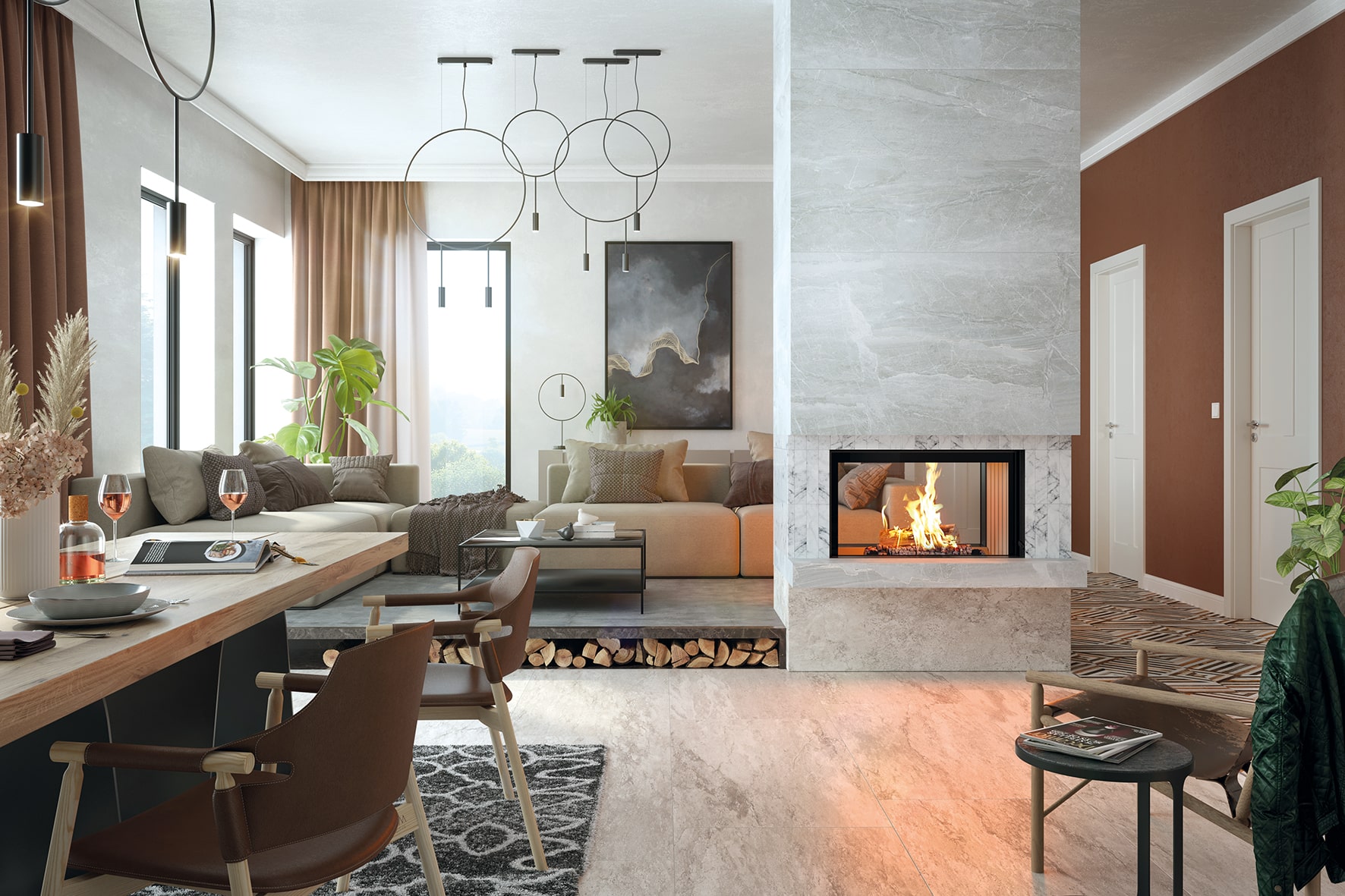 houtkachel aan sluiten bestaande schoorsteen