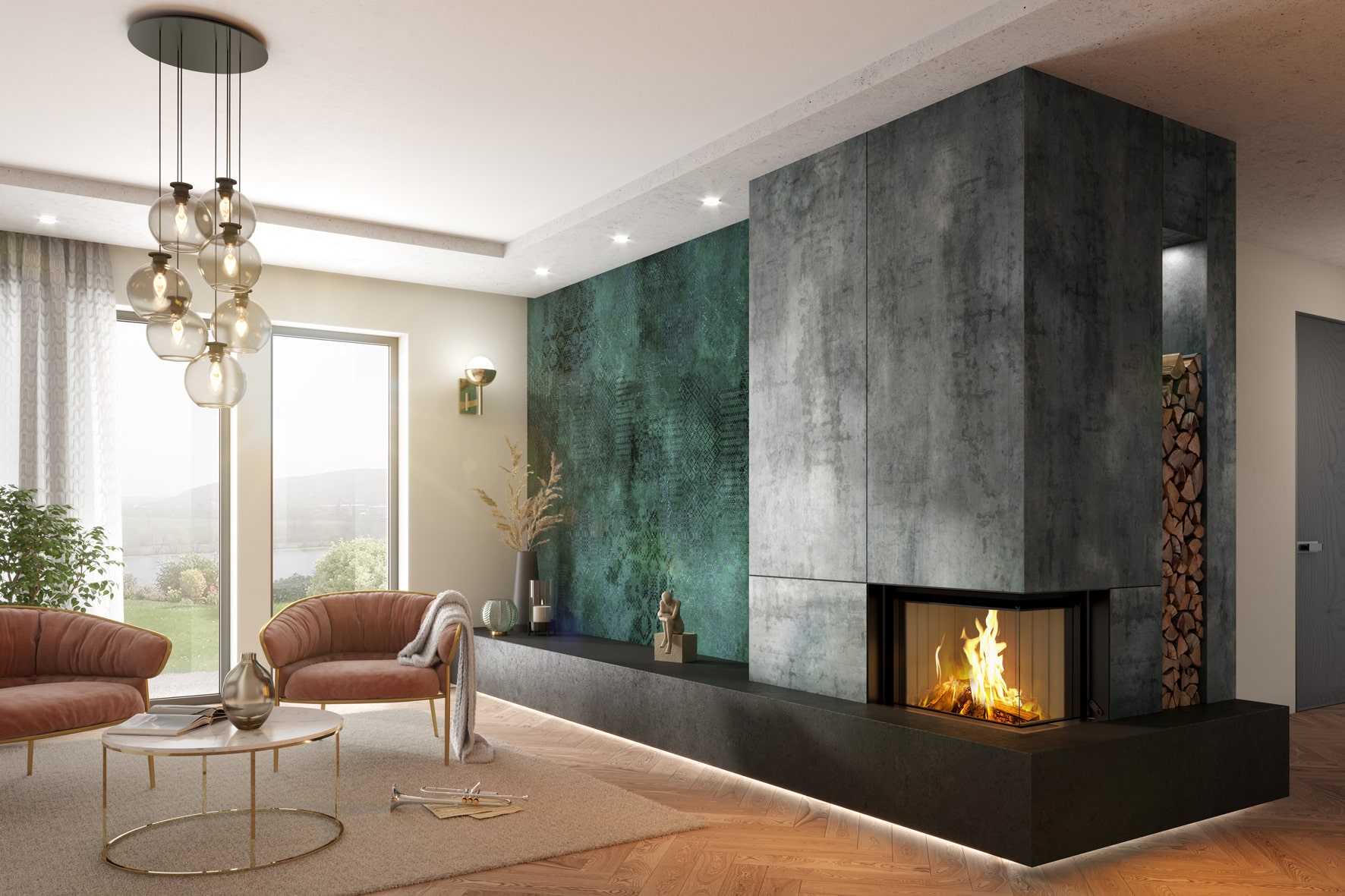 3 stappen een houtkachel aansluiten