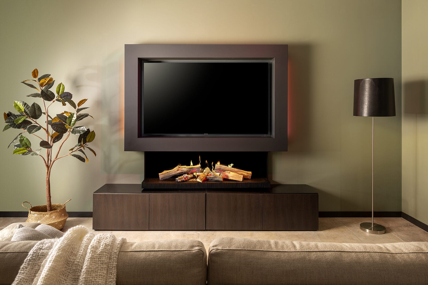 stroom verbruik led sfeerhaard