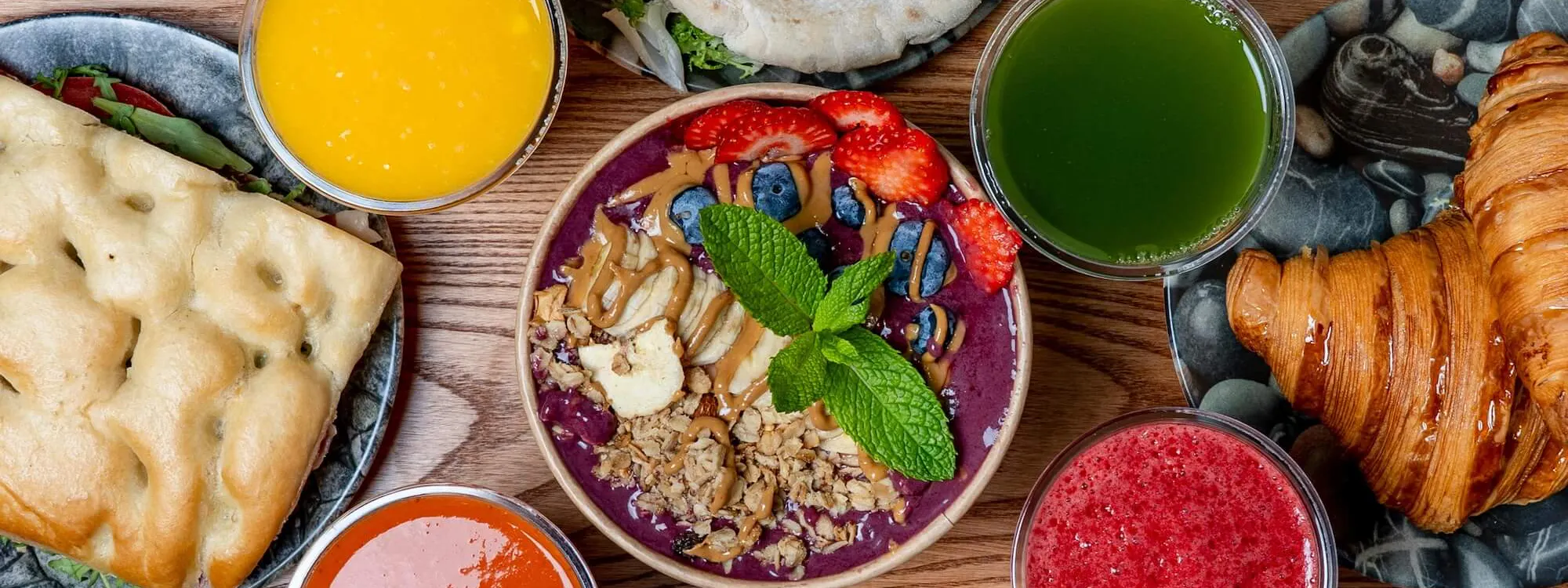 Esstsich voller gesunder Lebensmittel