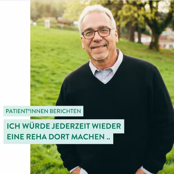 Testimonal männlich