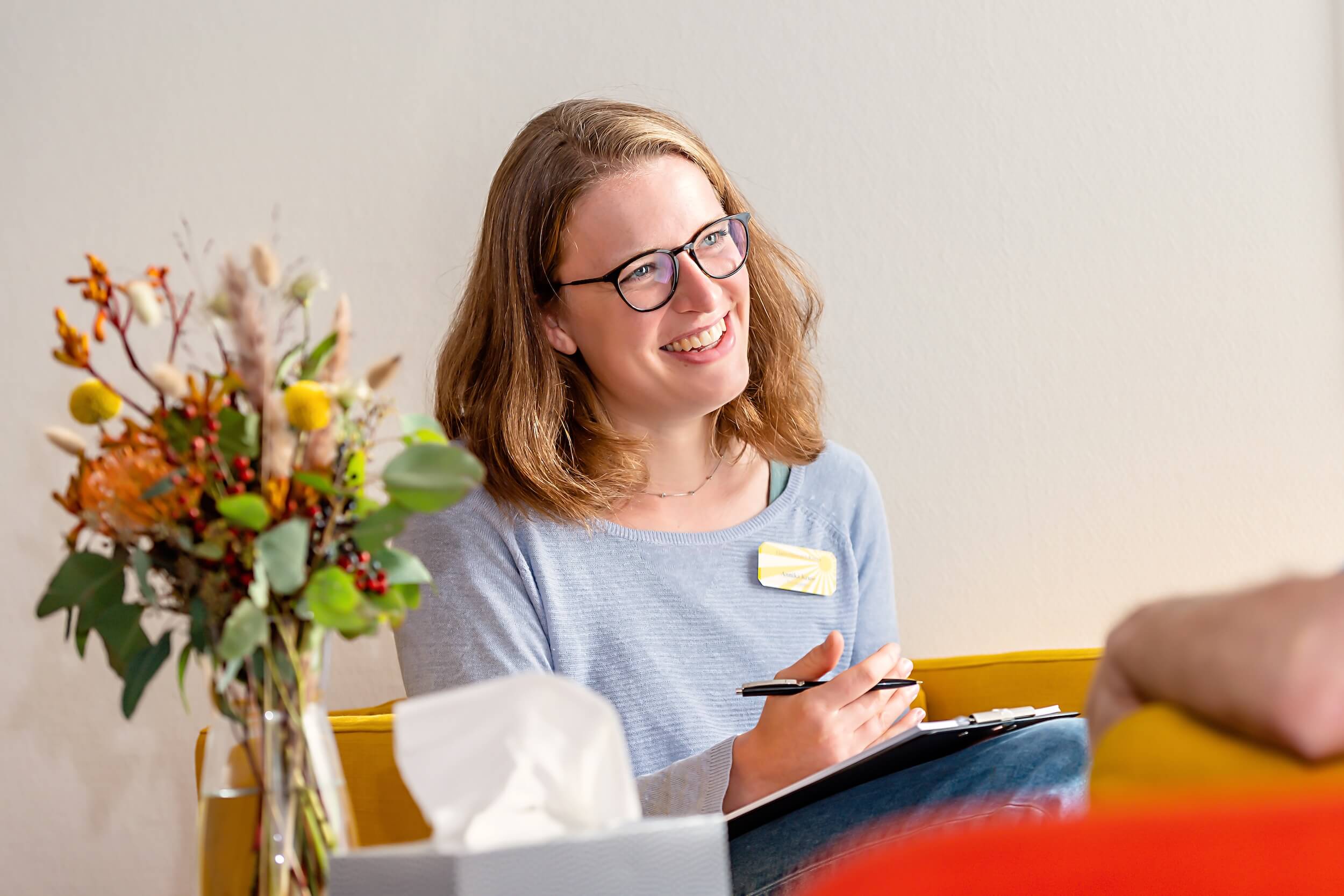 Gesprächstherapie in der Habichtswald Reha-Klinik