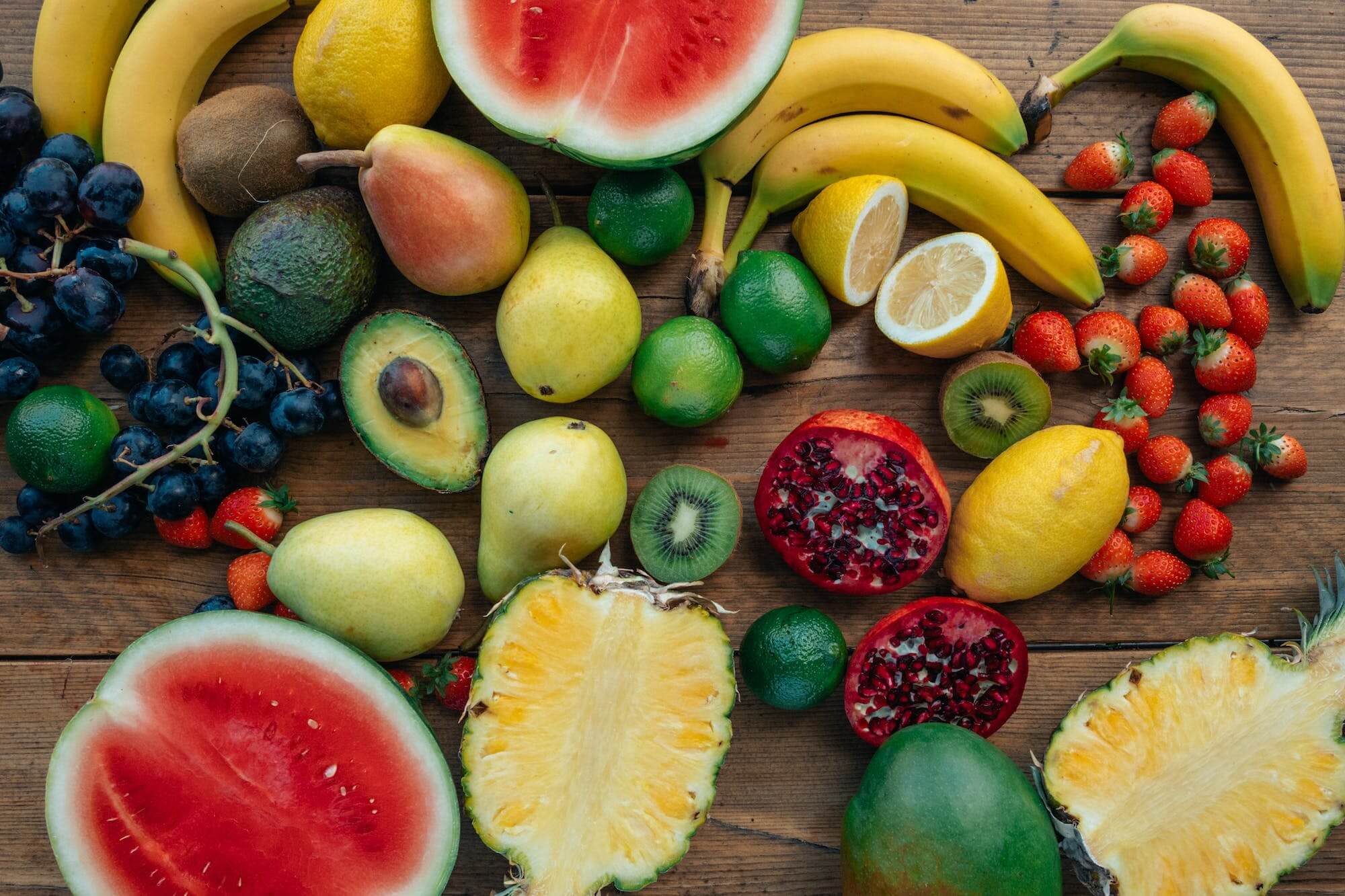 Obst mit Vitaminen