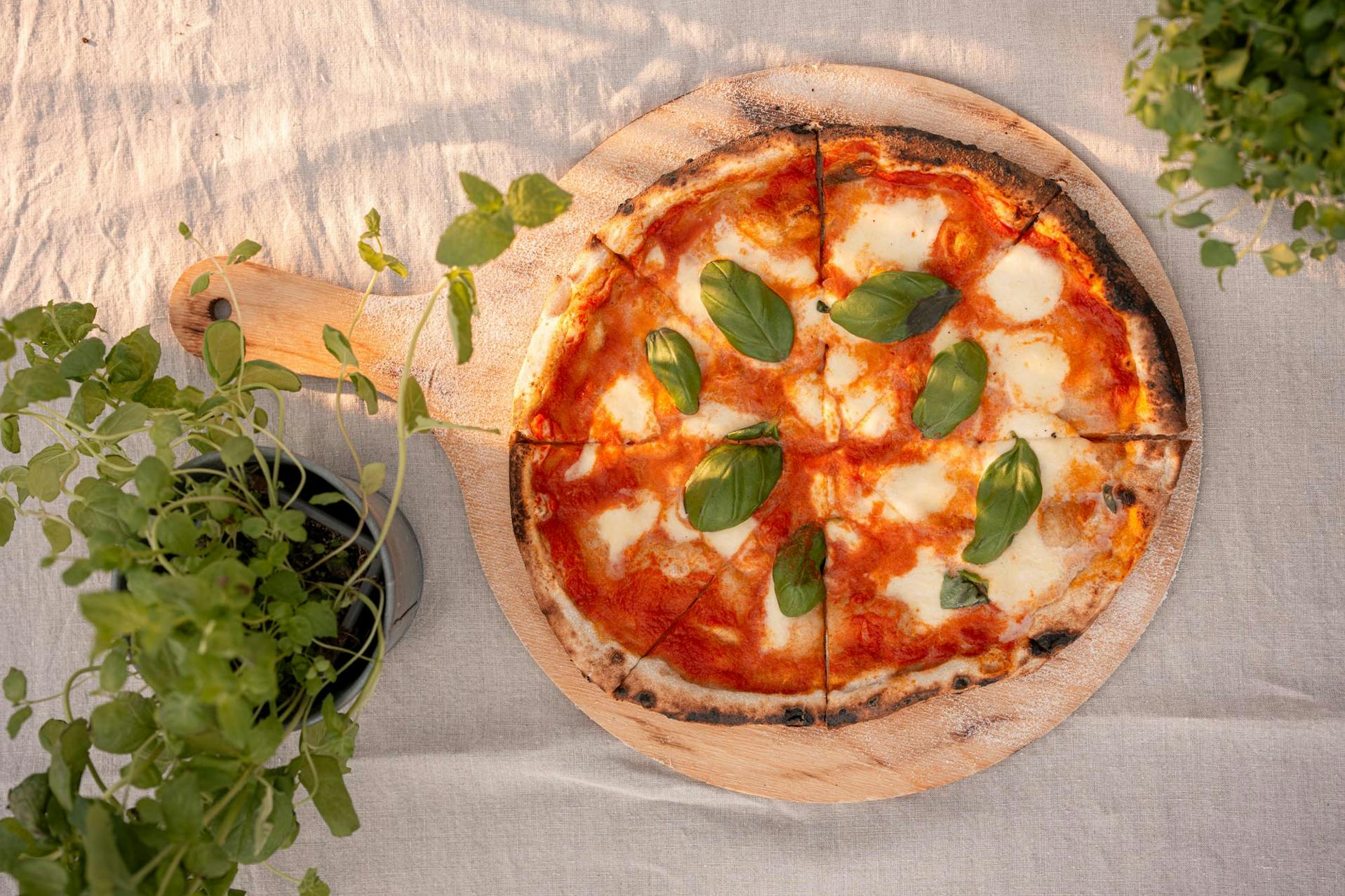 pizza uppskrift hagkaup shake&pizza margarita pizzadeig pizzasósa