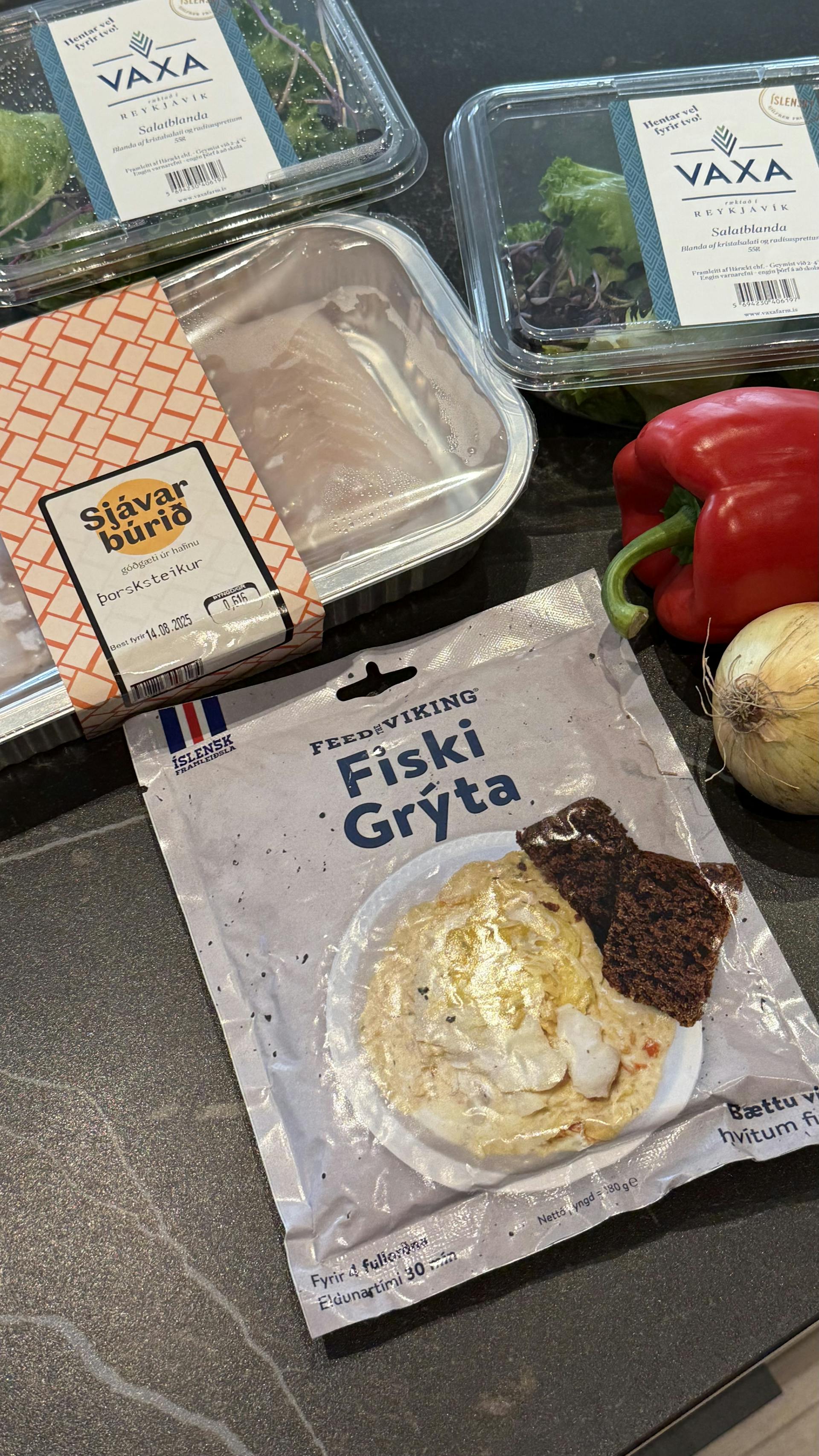Fiski grýta hagkaup fiskréttur fiskur uppskrift