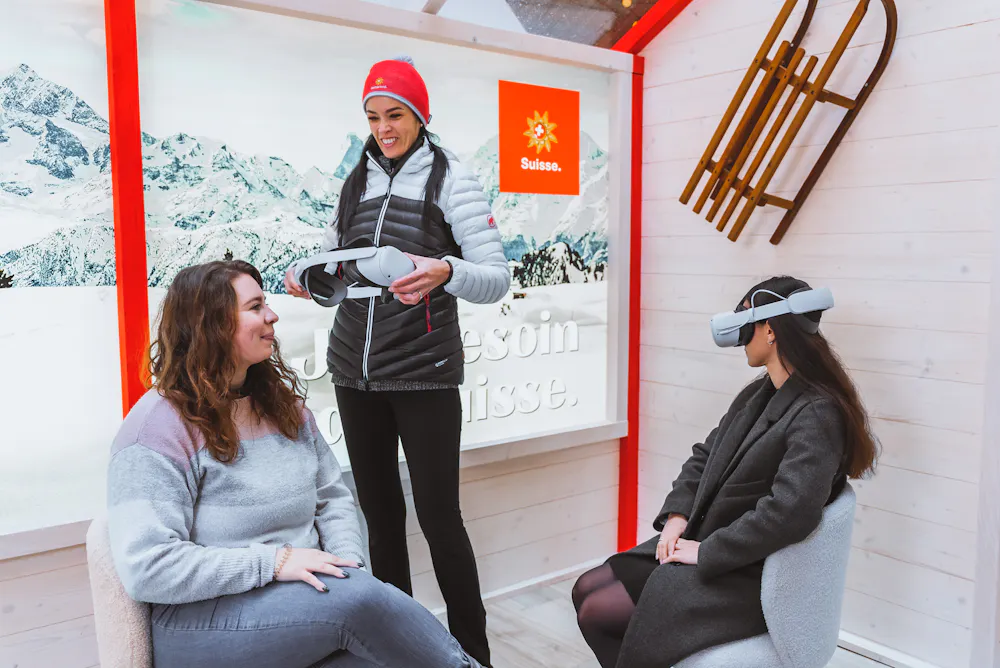 Ambassadrice de marque pour Suisse tourisme