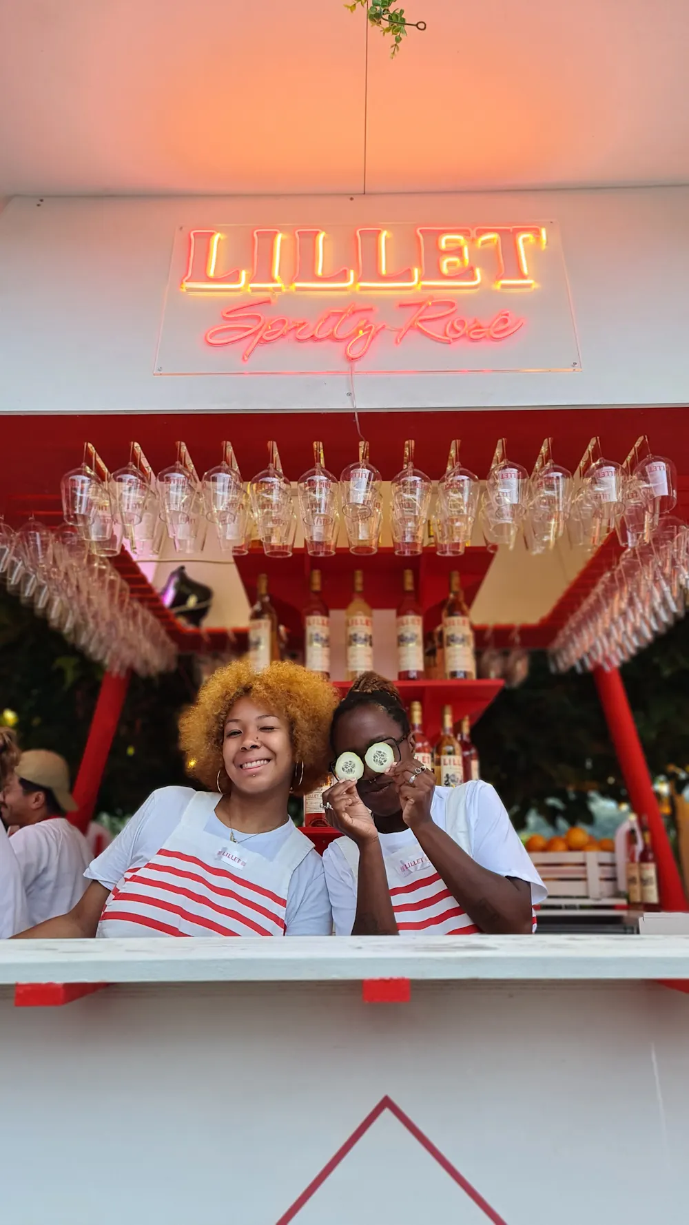 Barman pour le festival We Love Green à Paris