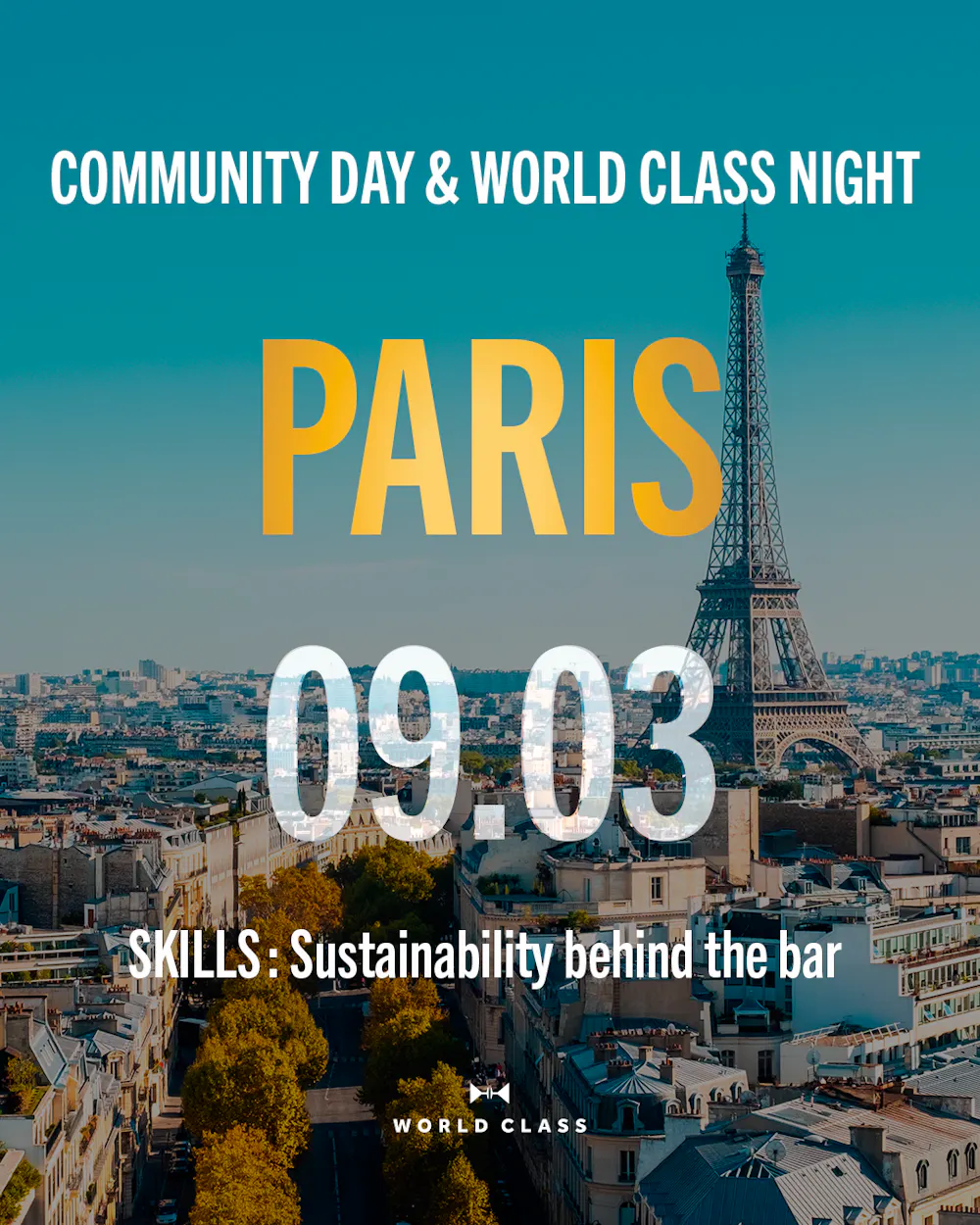 World Class France - Réalisation social média par Halloween agency - Community days Paris