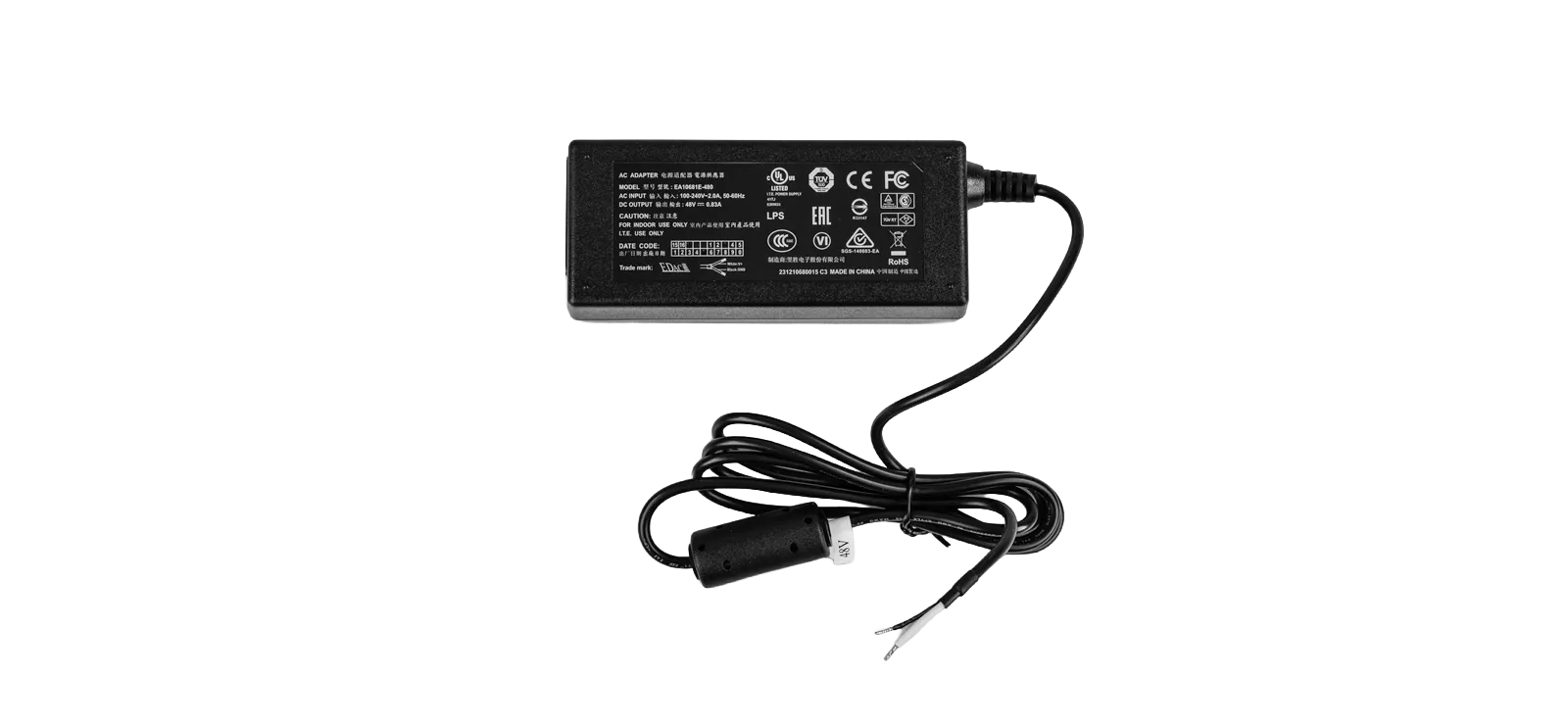 AT-PS-48083-C: 48 Volt 0.83 Amp Power Supply - Hall Research