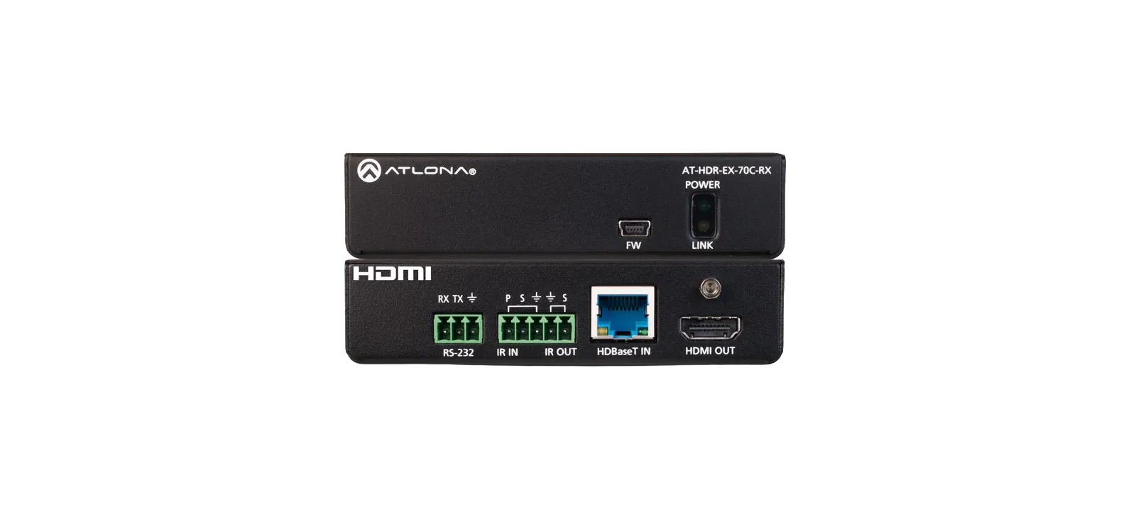 AT-HDR-EX-70C-RX: HDR HDBaseT Receiver with Control - Hall Research