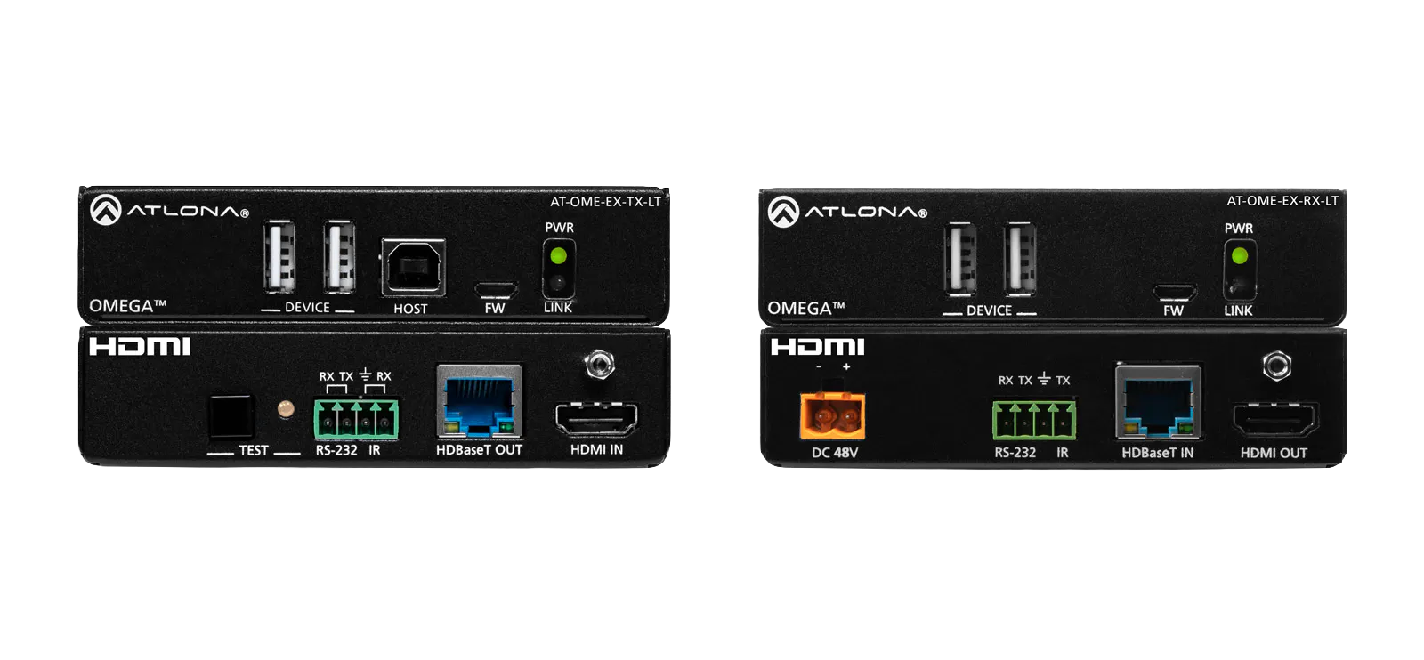 AT-OME-EX-KIT-LT: Omega HDBaseT TX-RX Kit w/USB | 70m - Hall Research