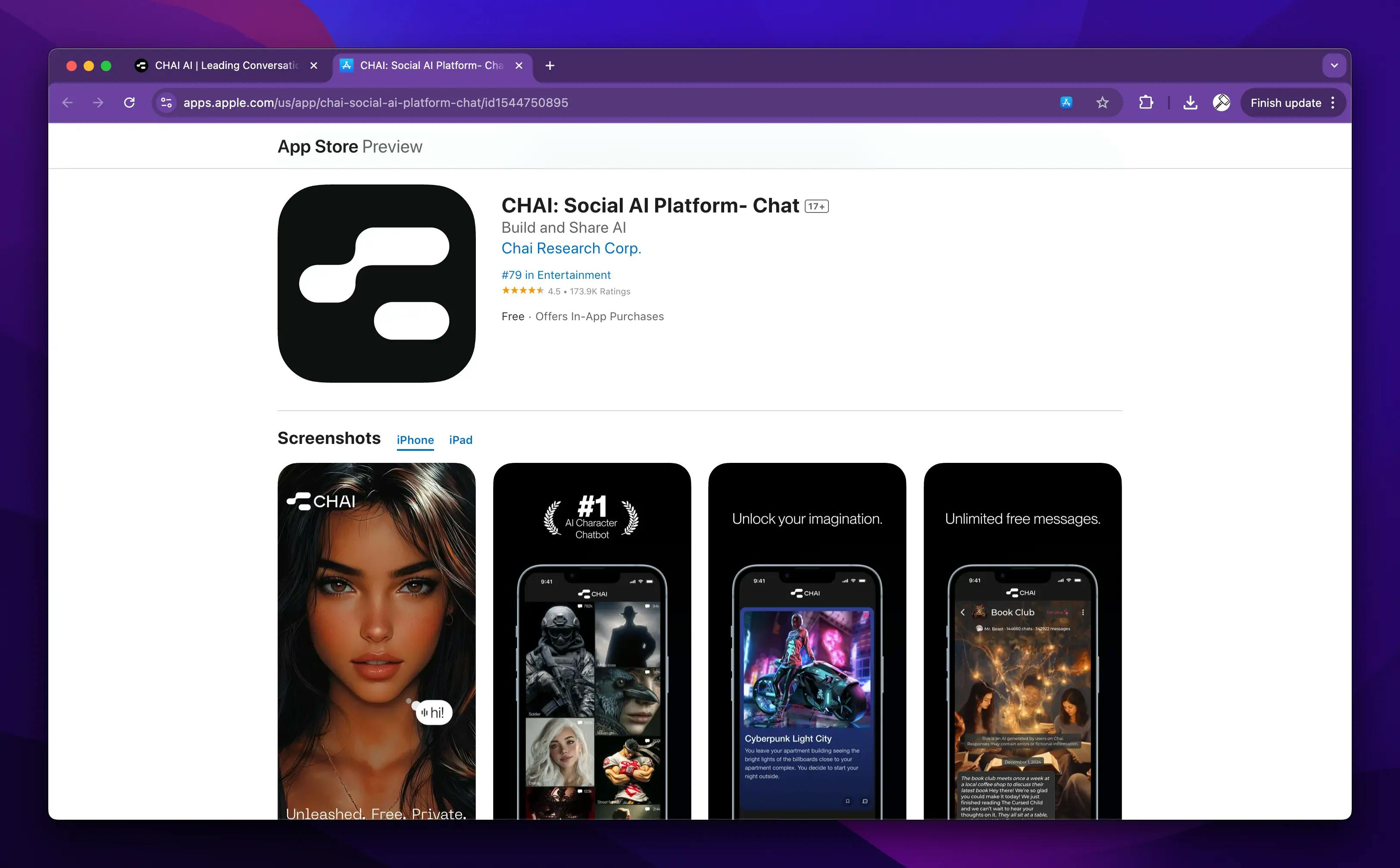 Chai's Download Page