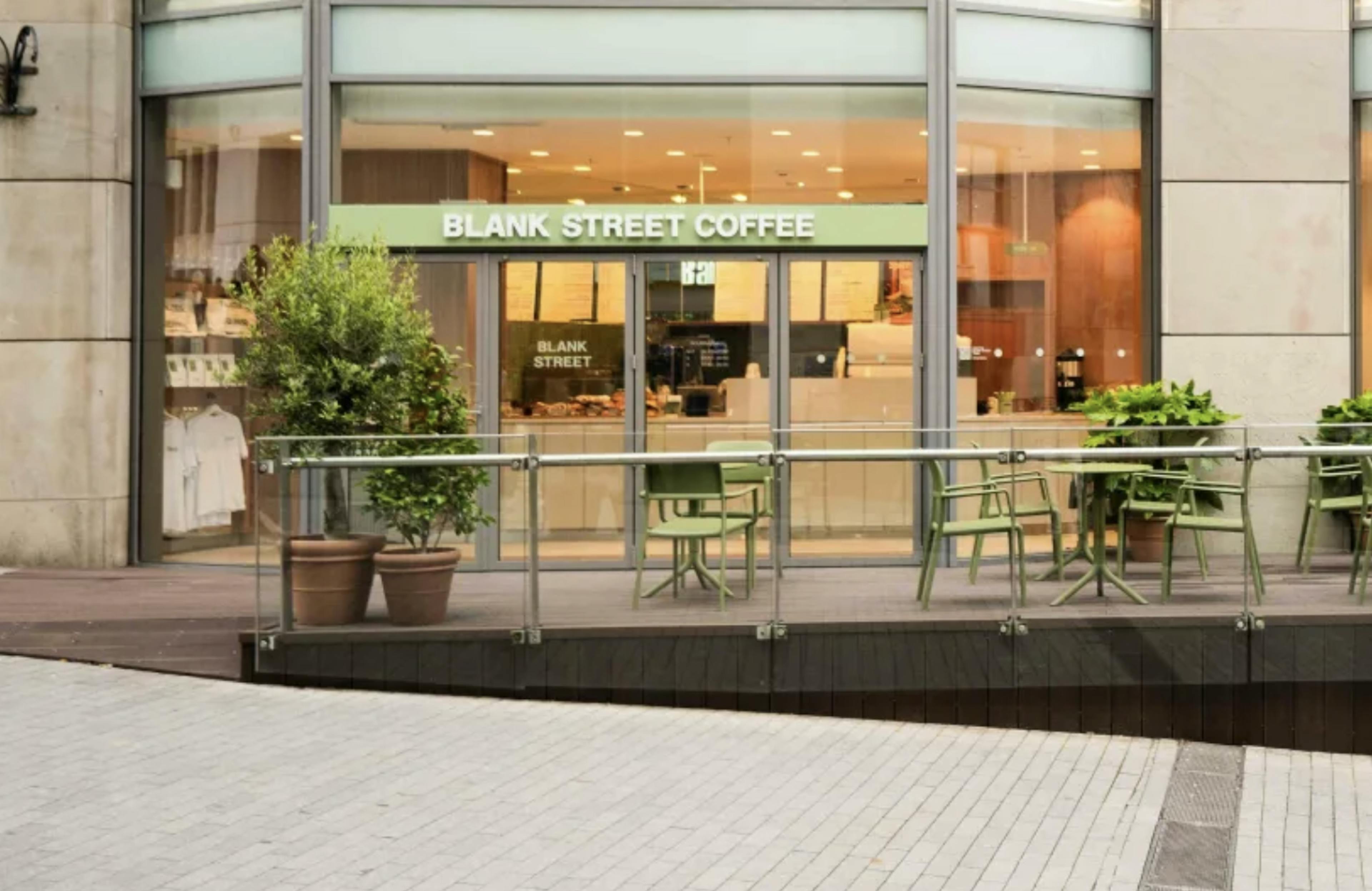 Blank Street in Bullring, Birmingham