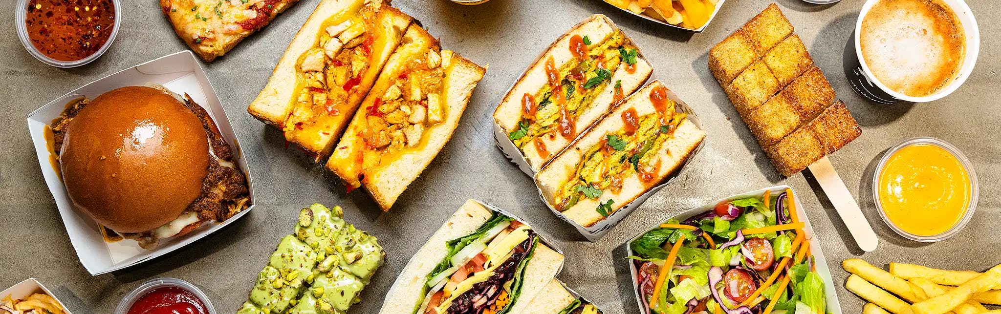 The food at Shokupan in Bullring