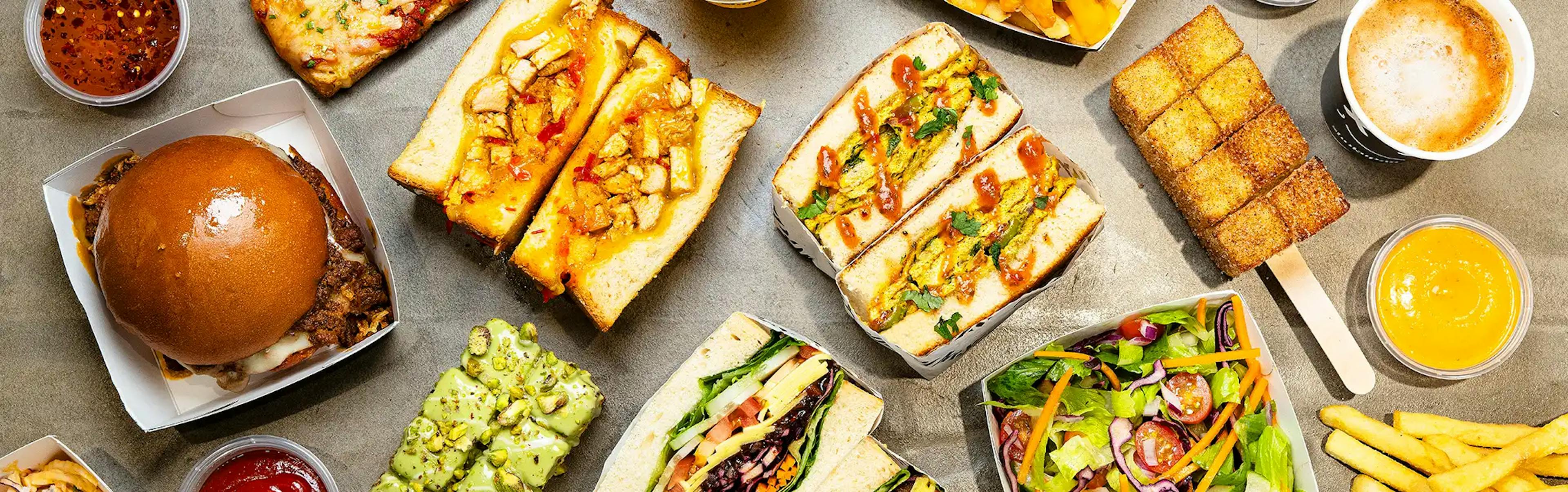 The food at Shokupan in Bullring